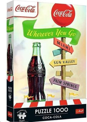 Dėlionė Trefl CocaCola Wherever You Go 12098, 68.3 cm x 48 cm, 1000 vnt., įvairių spalvų