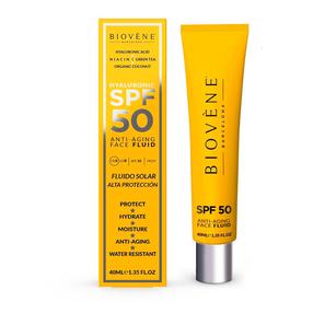 Veido fluidas Biovene Hyaluronic Anti Aging, 40 ml, SPF 50