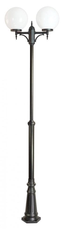 Pastatomas lauko šviestuvas Su-Ma Kule Classic 300, 100W, E27, IP43, juoda sp., 26.2 cm x 190 - 290 cm