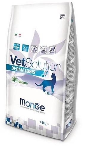 Sausas kačių maistas Monge VetSolution Dermatosis, lašiša, 1.5 kg
