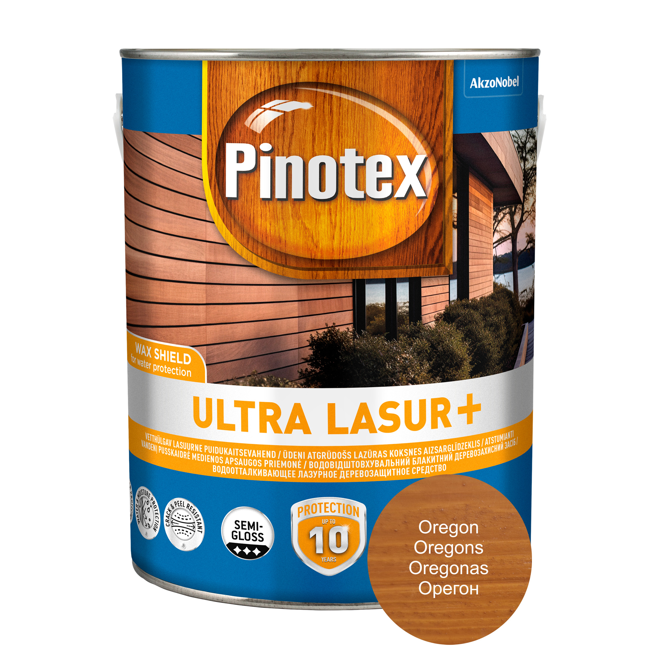 Puidu immutusvahend Pinotex Ultra Lasur+ 5975798, oregon v., 3 l