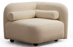 Krėslas Hanah Home Victoria 859FTN2042, ruda sp., 90 cm x 90 cm x 74 cm