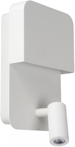 Valgusti seinale Lucide Boxer 79200/08/31, LED, 3000 °K, 2 x 5 W, valge v. / valge v.