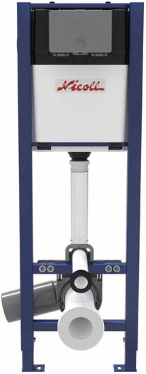 Unitazo rėmas potinkinis Nicoll Virtu FIT, 16 - 23.6 cm x 37 cm