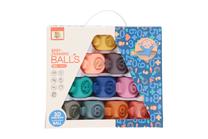 Lavinimo žaislas Baby Training Balls, įvairių spalvų, 10 vnt.