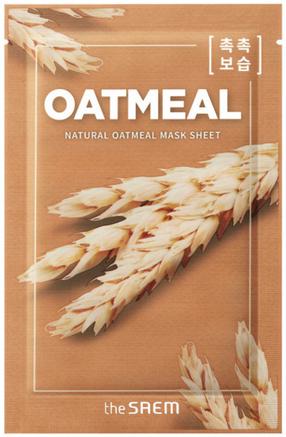 Veido kaukė The Saem Natural Oatmeal, 21 ml