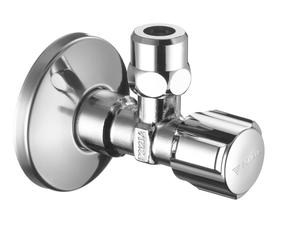 Ventiil Schell, nurk, veevärgile, 1/2 tolli - väliskeere, 10 mm - pingutatav
