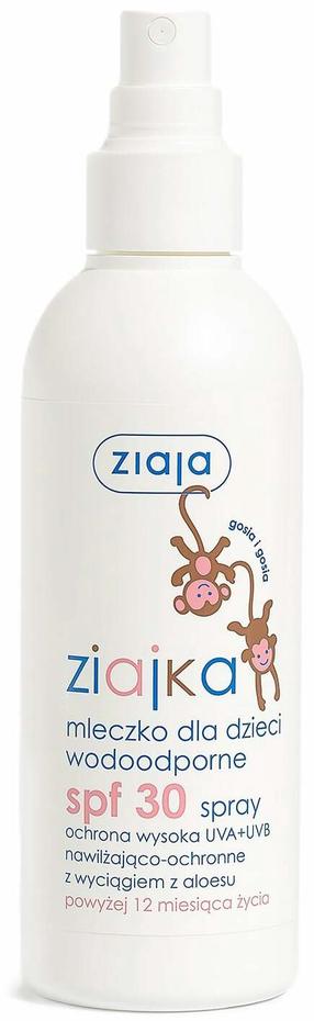 Purškiklis įdegio priežiūrai kūnui Ziaja Ziajka SPF30, 170 ml