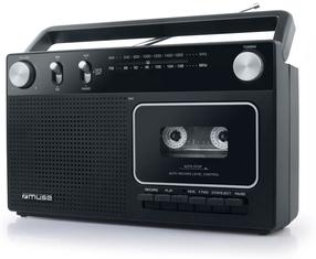 Радиоприемник Muse M-152 RC, черный цв.