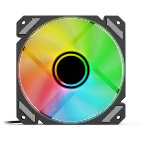 Õhkjahuti korpusele Sharkoon SHARK Mirror RGB Reverse, 120 mm x 120 mm