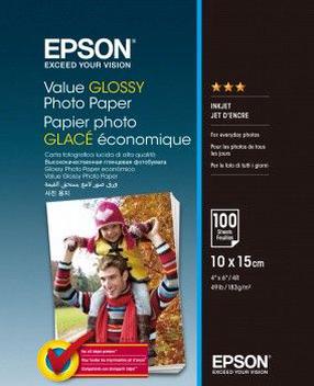 Фотобумага Epson Value Glossy, A6