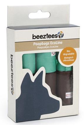 Maišeliai šunų ekskrementams Beeztees Ecoline 795040, 6 vnt. ruda sp. / žalia sp.