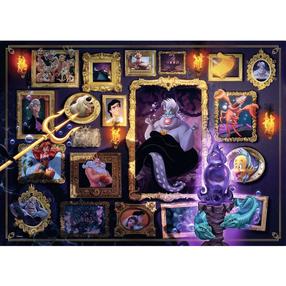 Dėlionė Ravensburger Villainous: Ursula, 70 cm x 50 cm, 1000 vnt.