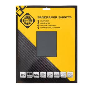 Šlifavimo lapas Forte Tools 600, 600, 28 cm x 23 cm, 5 vnt.