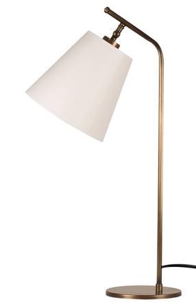 Galda stāvlampas Opviq Salihini MR-622, E27, 40W, balta krās./bronzas krās.