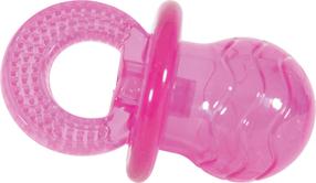 Mänguasi koerale, tassimiseks Zolux Pop Pacifier 479073FRA, 10 cm, roosa v., 10 cm