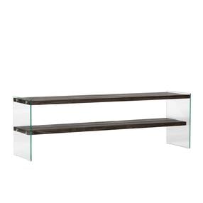 TV galds Kalune Design Aqua, antracīta krās., 35 cm x 140 cm x 45 cm