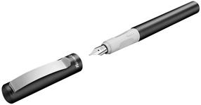 Plunksnakotis Pelikan Pina Colada M 11PN822350, kairiarankiams/dešiniarankiams, antracito sp.