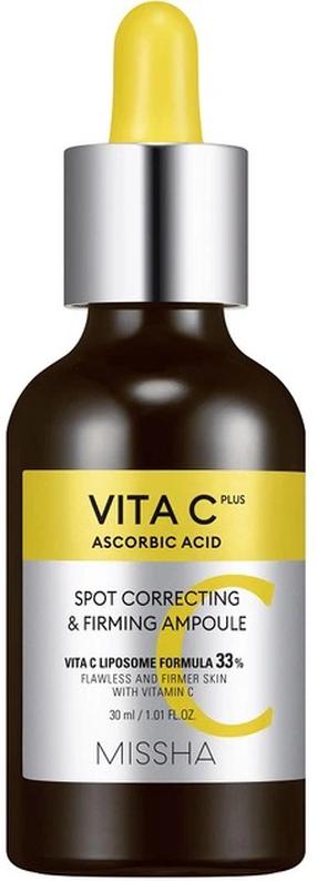 Ampulės veido priežiūrai Missha Vita C Plus Spot Correcting & Firming, 30 ml
