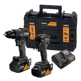 Akumulatora instrumentu komplekts ar bateriju Dewalt DCK2222MM2T-QW, 18 V, 4 Ah