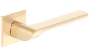 Durvju rokturis, iekštelpām Metal-Bud K FIT Brushed Gold ZOYA K FIT, zelta krās.