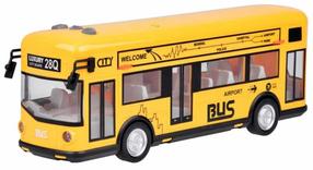 Rotaļu autobuss Toystar City ZA5222, dzeltena krās.
