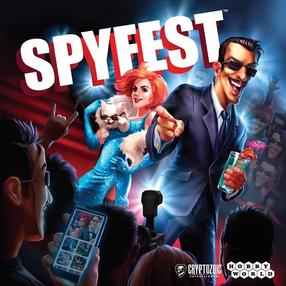 Galda spēle Cryptozoic Entertainment Spyfest, EN