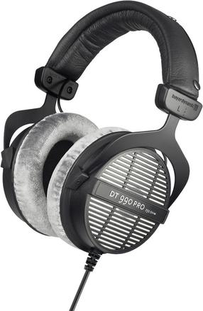 Vadu austiņas Beyerdynamic DT 990 Pro Studio, melna krās./pelēka krās.