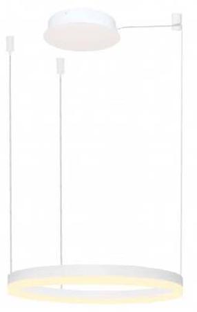 Šviestuvas kabinamas AZzardo Halo AZ4967, LED, 3000 °K, 1 x 47 W, balta sp. / balta sp., 60 x 60 cm