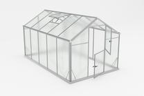 Šiltnamis Gampre Sanus L-8, polikarbonatas, 3.6 x 2.2 m, 6 mm, skaidri sp.