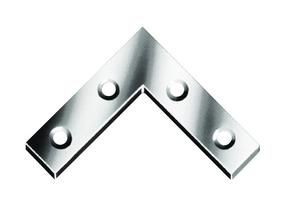 Montāžas leņķis Vorman, 12 cm x 2 cm, cinka krās.