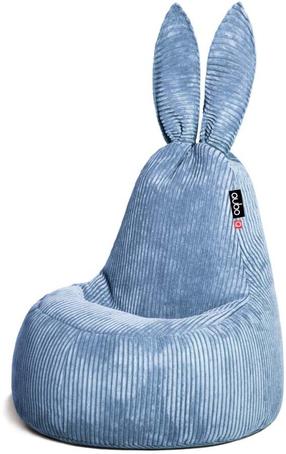 Sėdmaišis Daddy Rabbit Laguna Feel Fit, mėlyna sp., 130 l
