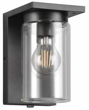 Sieninis lauko šviestuvas Trio Ardila, 40W, E27, IP44, juoda sp., 11.5 cm x 19 cm