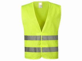 Atstarojošās vestes bērnu, dzeltena krās., XXXL izmērs