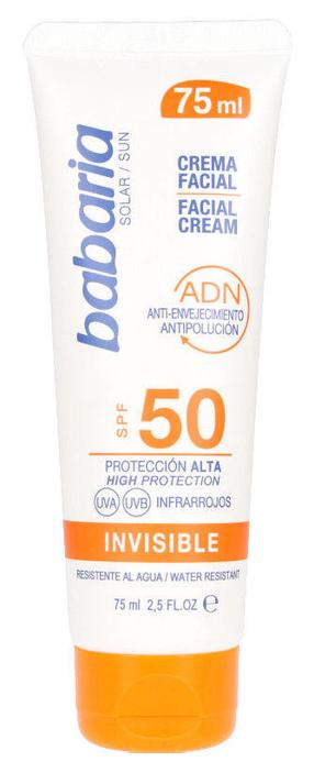 Päevituse hoolduskreem Babaria Sun SPF50, 75 ml