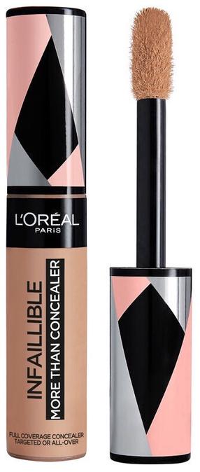 Maskuojanti priemonė L’Oréal Paris Infaillible More Than Concealer, šviesiai ruda sp., 329 cashew, 11 ml