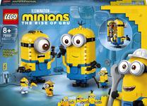 Konstruktorius LEGO Minions Konstruojami pakalikai ir jų irštva 75551, 876 vnt.