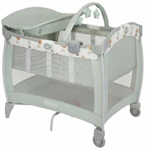 Детская кроватка Graco Electra Up & Away PG 106 x 72.5 см, зеленый цв.