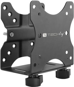 Держатель для стационарного компьютера Techly 102796, черный цв.