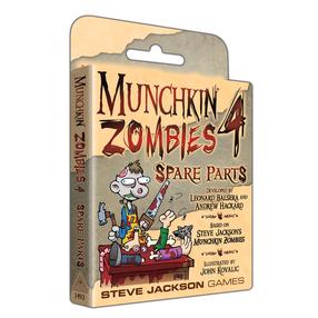Kāršu spēle Pegasus Spiele Munchkin Zombies 4 Spare Parts, EN