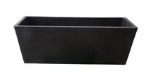 Gėlių vazonas Domoletti 11U35, spw, 35 cm x 14 cm, Ø 35 cm, antracito sp.