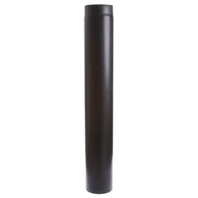 Kamina ühendustoru Wadex, must v., 115 mm, 100 cm
