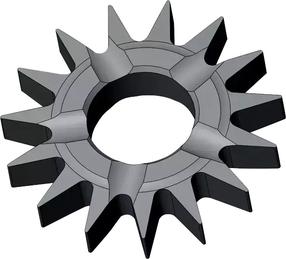 Betono šveitimo žvaigždučių rinkinys FLEX 366501, 12 vnt.
