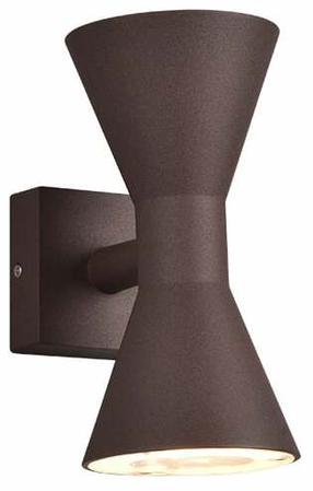 Sieninis lauko šviestuvas Trio Ardas, 10W, GU10, IP44, ruda sp., 10 cm x 20 cm