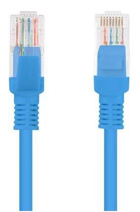 Vads Lanberg Patch UTP CAT6 PCU6-10CC-1000-B RJ-45 8P8C, RJ-45 8P8C, 10 m, zila krās.
