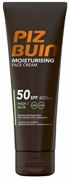 Päevituse hoolduskreem tooted näole Piz Buin Moisturising SPF50+, 50 ml