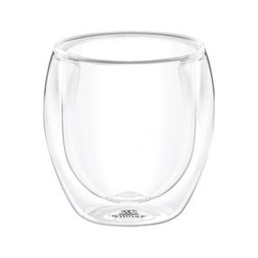Dvigubo stiklo stiklinė Wilmax, skaidri sp., 0.25 l
