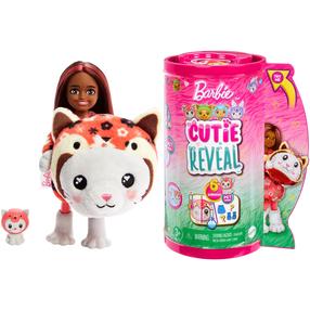 Lėlė su priedais Mattel Barbie Cutie Reveal Chelsea, 12 cm, įvairių spalvų