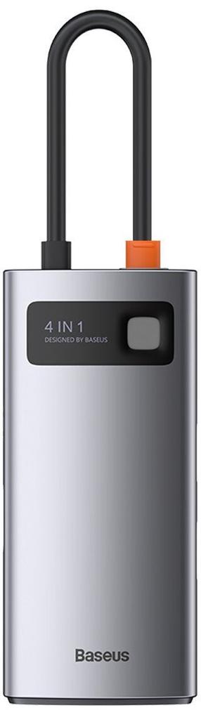 Док-станция Baseus Metal Gleam Series 4in1