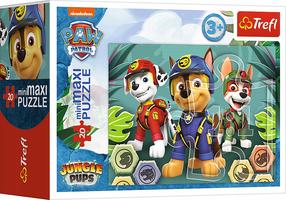 Dėlionė Trefl Paw Patrol Happy Puppies 2 21145, 16 cm x 22 cm, 20 vnt., (spalva/dizainas parenkami atsitiktine tvarka)